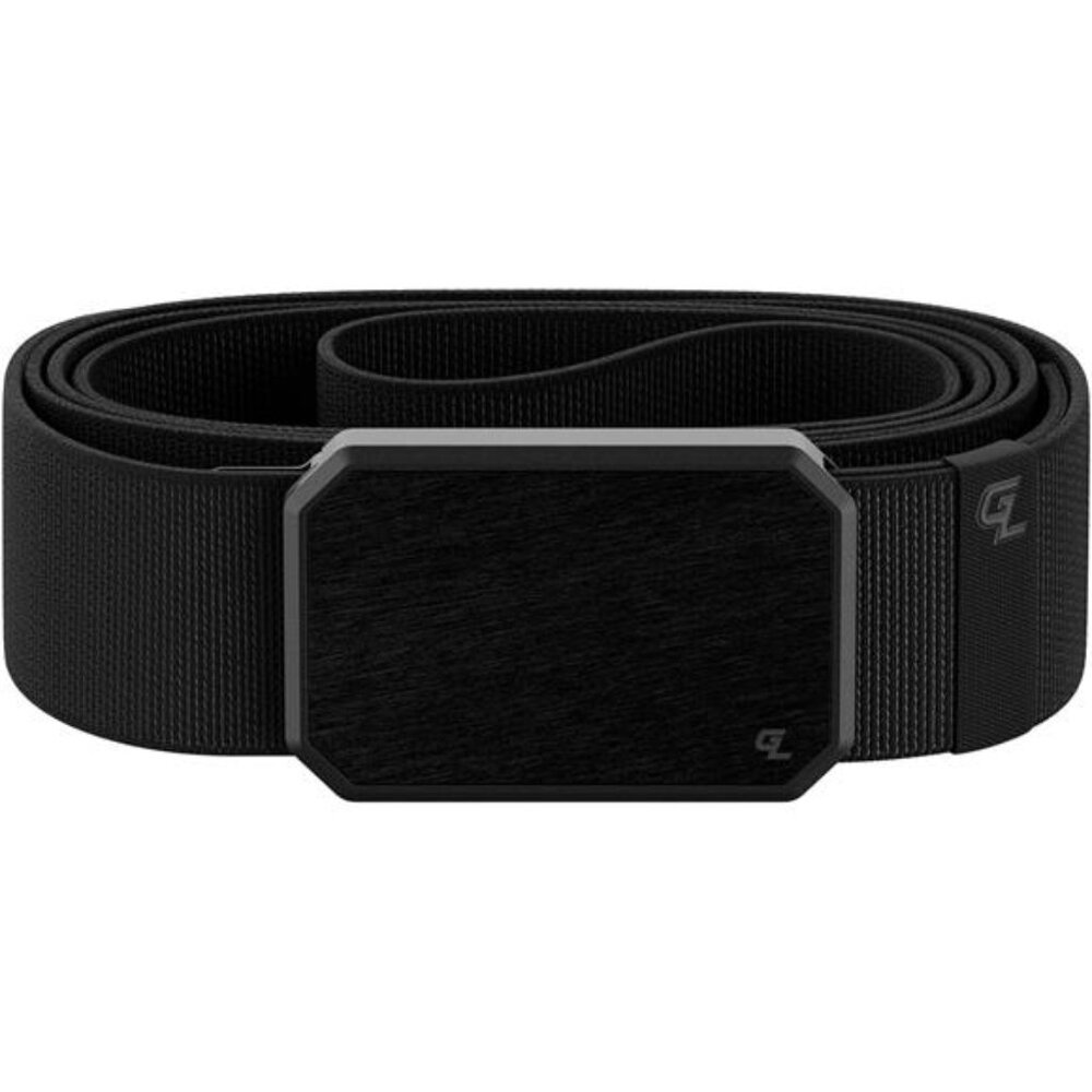 Groove Belt Men's Stretch Nylon Belt with Magnetic Aluminum Buckle